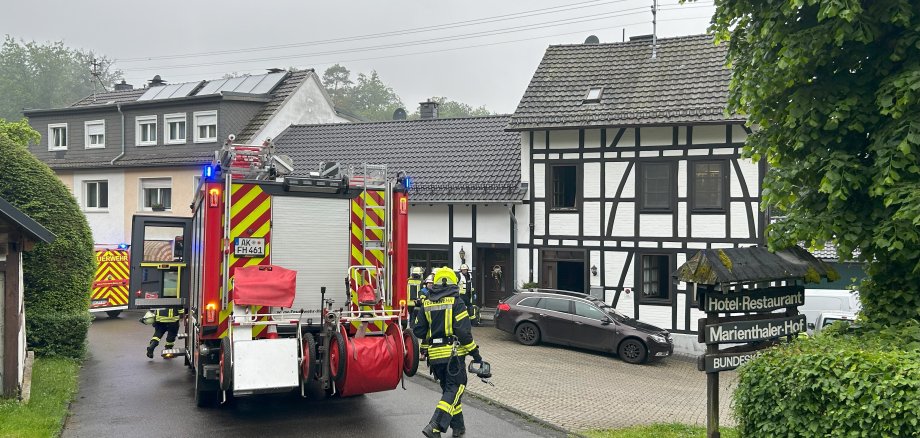 Fahrzeug an der Einsatzstelle