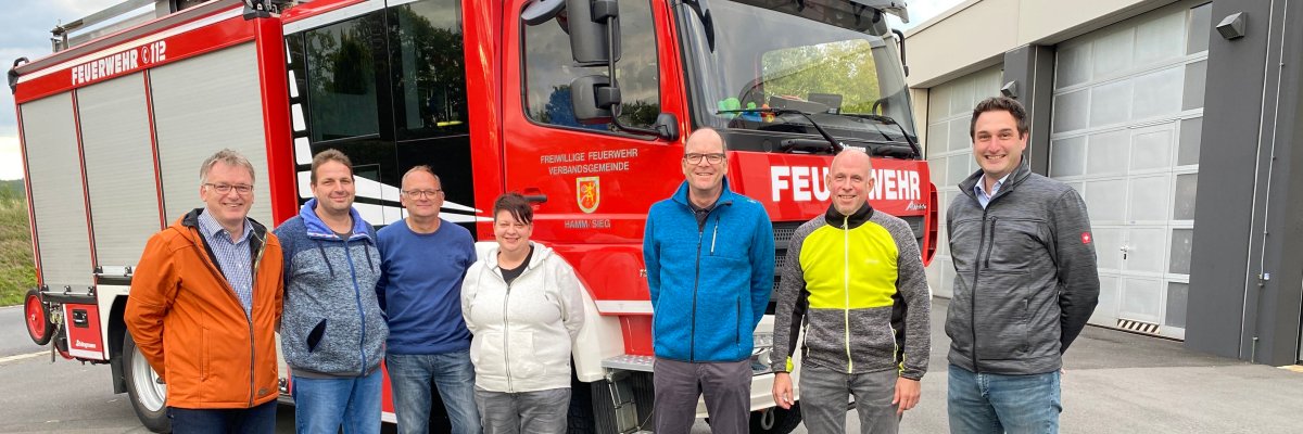 Gruppenfoto Förderverein Feuerwehr Hamm (Sieg)