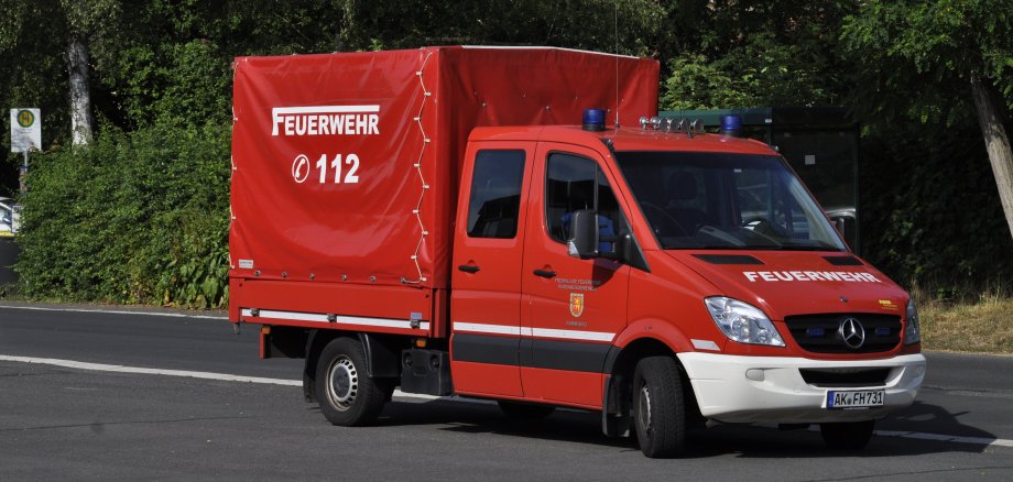 Mehrzweckfahrzeug (MZF 1) Feuerwehr Hamm (Sieg)