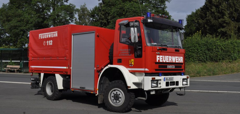 Schlauchwagen (SW 2000) Feuerwehr Hamm (Sieg)