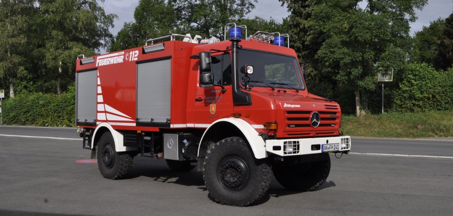 Tanklöschfahrzeug (TLF 4000) Feuerwehr Hamm (Sieg)